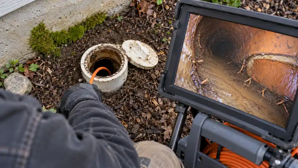After sewer camera inspection cleared pipe verification in Bremerton