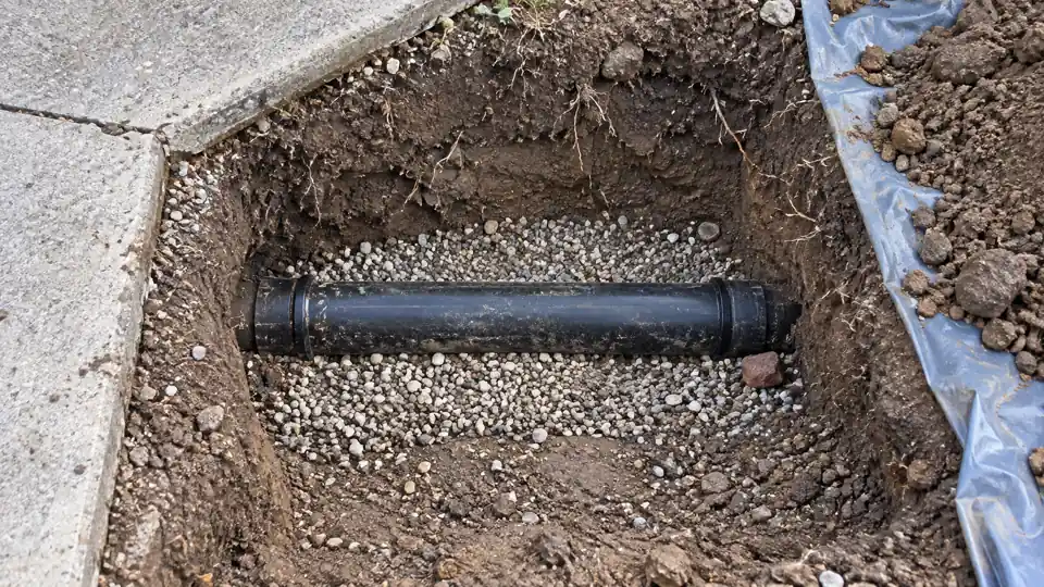Before sewer cleanout installation inspection and setup in Bremerton
